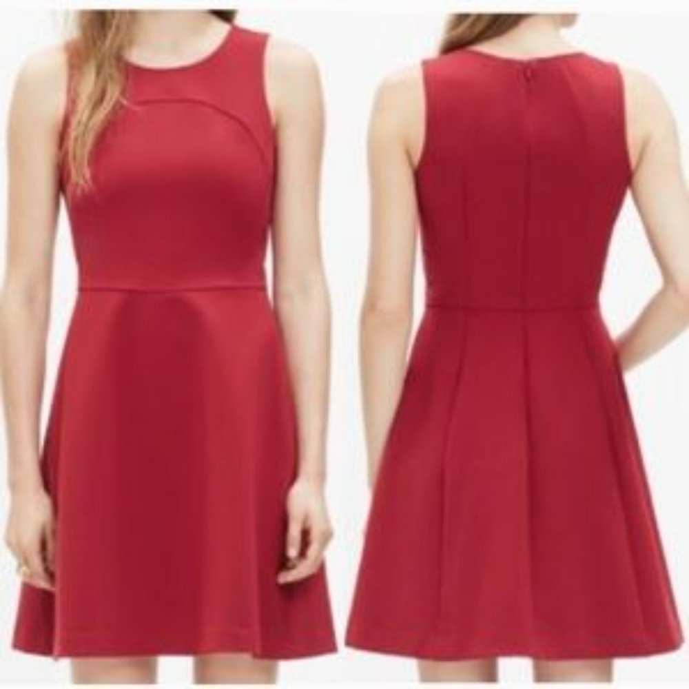 Madewell Adore Sleeveless Red Dress NWOT (6)
